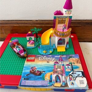 Lego Disney 41160 Ariel's Seaside Castle Little Mermaid 99%Complete Set & Manual